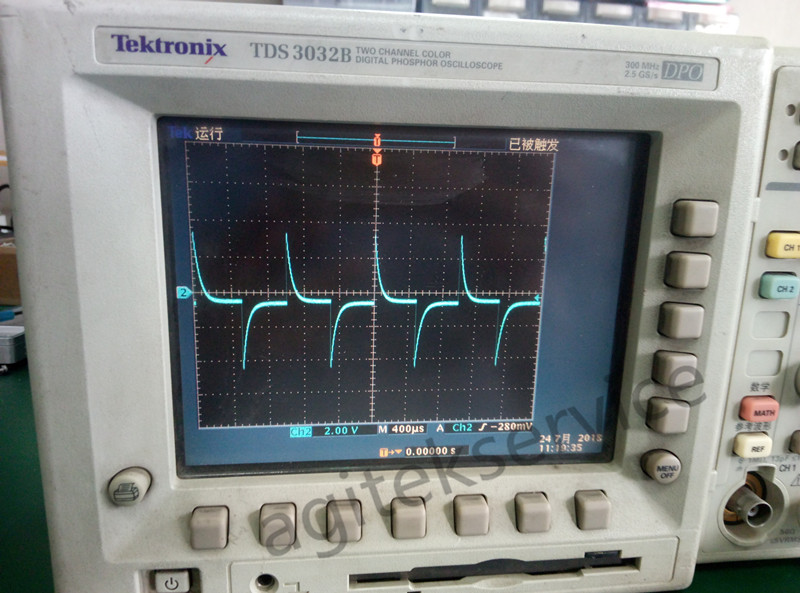 泰克tds3032b示波器维修拆机详解