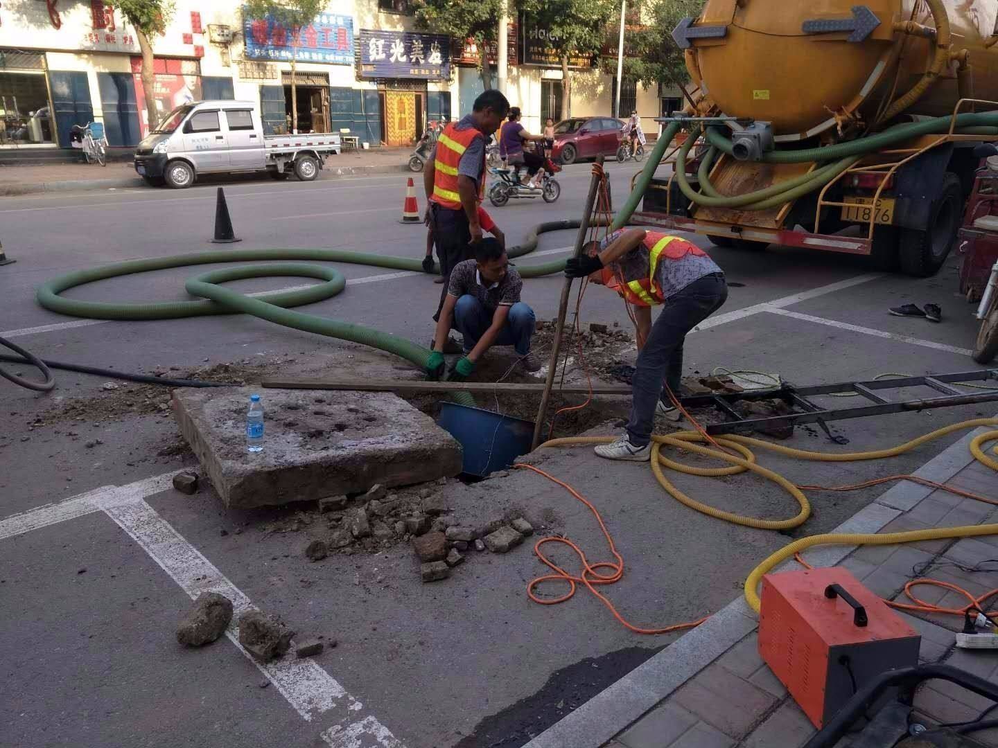 宁陵县疏通下水道维修管道疏通管道清淤高压清洗管道抽粪池抽污水